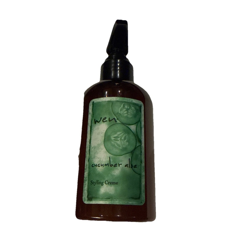 Wen Cucumber Aloe Styling Creme Hair Cream New Pump Bottle